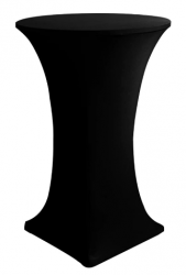 Black Cocktail Table Cloth