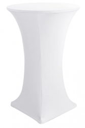 White Cocktail Table Cloth