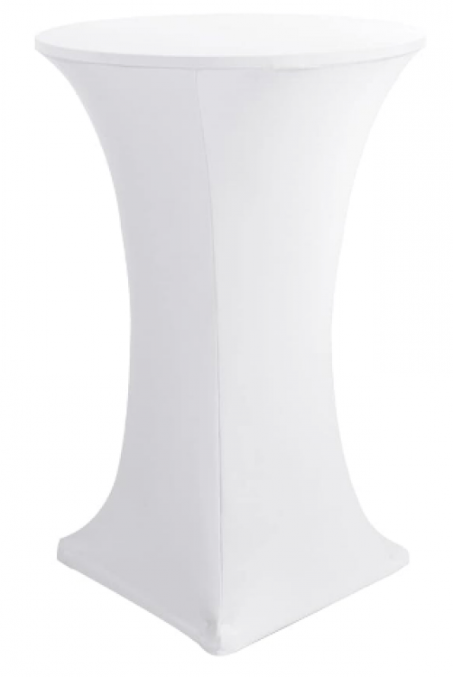 White Cocktail Table Cloth